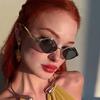 Fashion Polygonal Women Sunglasses Vintage Brand Irregular Sun Glasses Unique Metal Frame Punk Eyewear Men