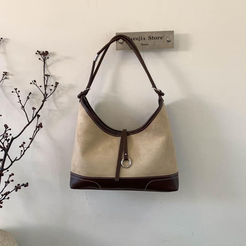 Fashion Korean Style Frosted Texture Women Underarm Single Shoulder Crossbody Bag