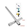 1/2Inch Drives Socket Extension Powerful Force for Compact Area for DIY Enthusiasts Effortless Screw and Nut Fastening