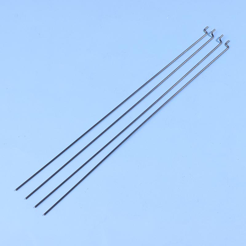 10 stk Z-type servo trekstang diameter 1,2 mm lengde 20 cm stålwire trekstang servo vinkelkontrollspak for RC fly