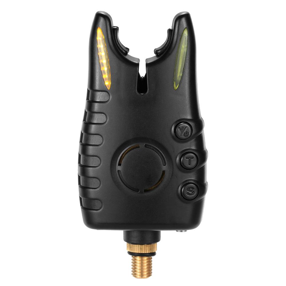 Indicator de alarmă de mușcătură de pescuit cu indicator de alarmă LED cu lanț Swinger Kit de alertă de pescuit