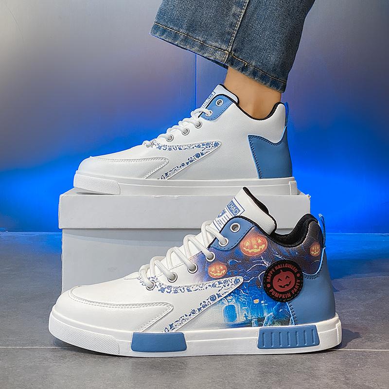 Men Shoes Sneakers Mens Casual Shoes High Top Luxury Men Walking Shoes Trend Hip Hop Shoes for Men Running Shoes Male Footwear