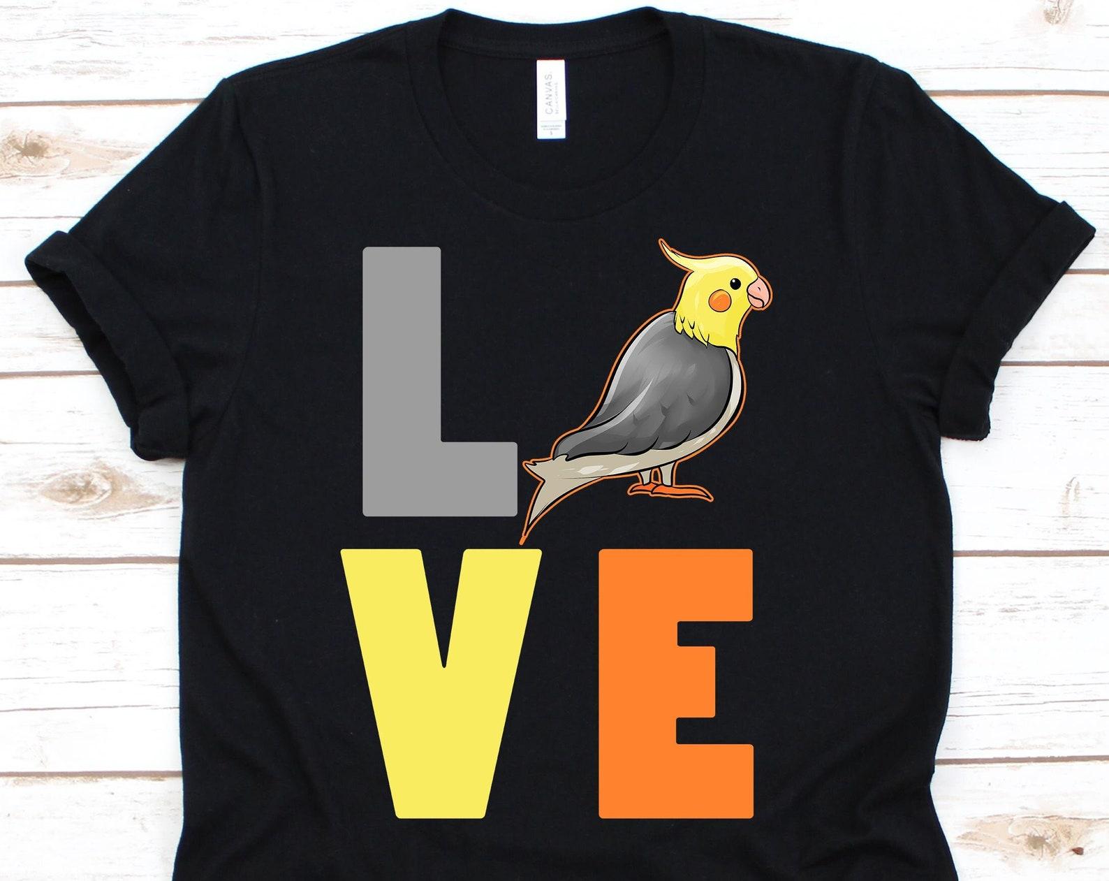 Cockatiel Lovers Shirt, Cockatiel Lover, Veterenarian Gift, Bird Lover Gift, Easily Distracted, Bird Watcher, Cockatoo XL