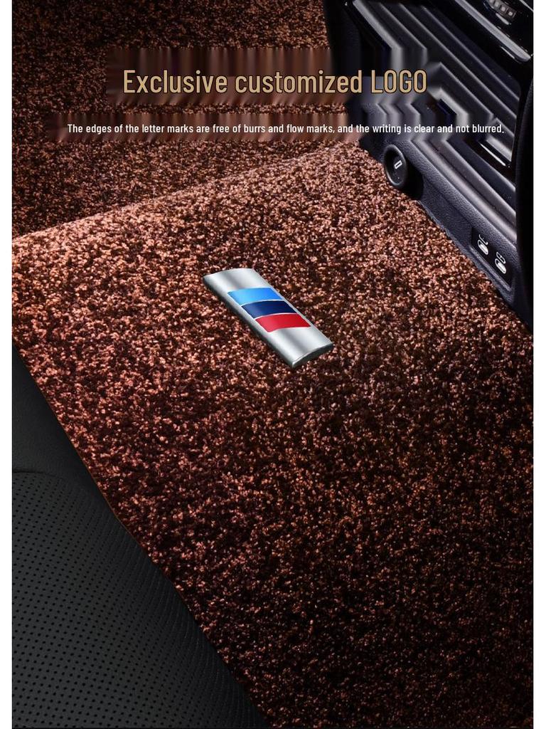 Silk Coil Floor Mats for BMW: 5, 3, 7 Series, 525Li, 530Li, 320li, X1, X3, X5, X6