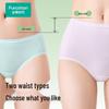 PurCotton Women's High-Waist 95% Cotton Briefs 3-Pack