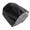 Round Pressure Cooker Dust Cover Protective Cover with Pocket Kitchen Appliances AccessoriesBlack 38x38.7cm