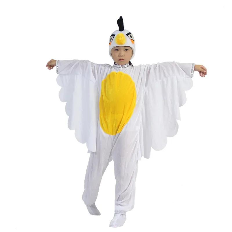 Děti Dospělí Zvíře Pták Voriol Papoušek Vlaštovka Orel Datel Cosplay Maškarní Kombinéza Kostým Dárková Sada Halloween