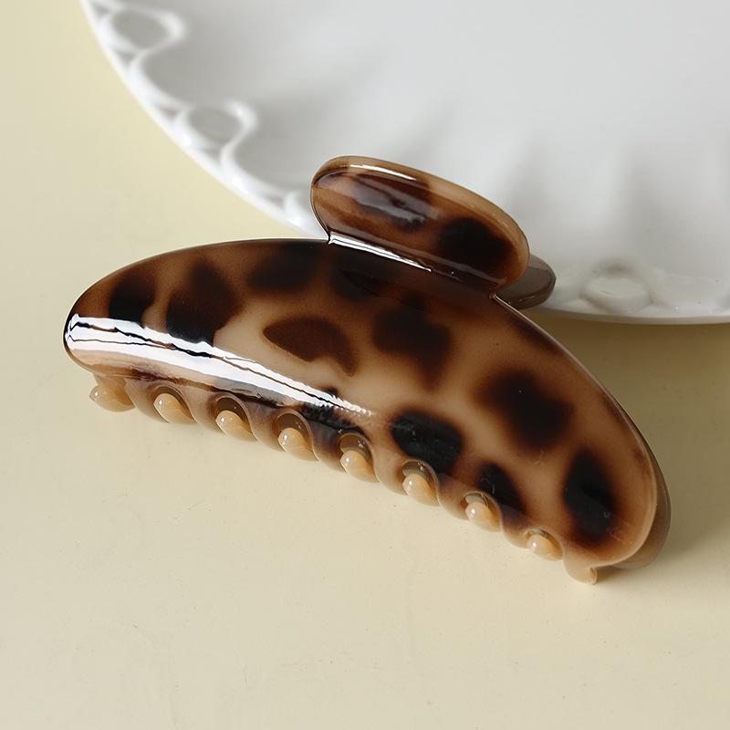 Simple Temperament Semi-circular Arc Hairpin Female Summer Fashion All-match Shark Clip Hairpin High-end Sense of Plate Hair Clip Headdress