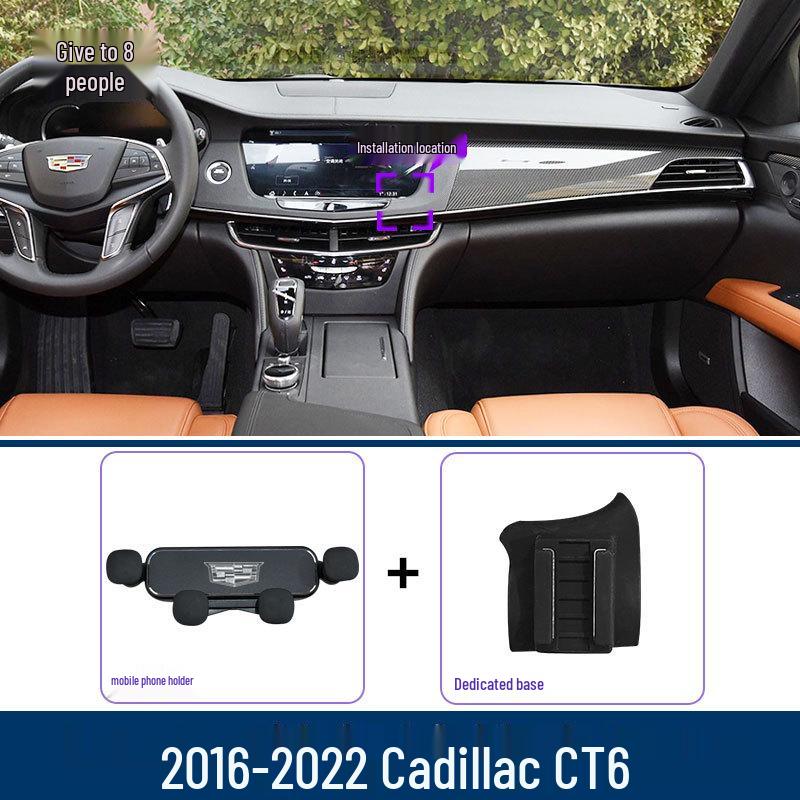 Cadillac CT6 (2016-2022) Air Vent Phone Holder & Navigation Bracket Cadillac CT6