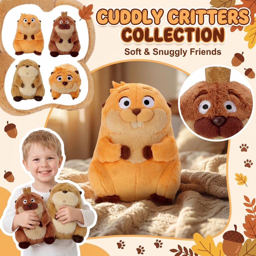 Plush Toy Birthday Gift Forest Animal Decoration Home Decor Plush Animal Stuffed Toy Children Ornaments
