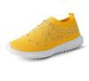 2022 Plus Size Rhinestone Slip-On Fly-Knit Mesh Women's Casual Shoes