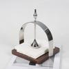 Creative Vertical Metal Tissue Holder Square Desktop Napkin Rack Dining Room Walnut Tissue Box Table Craft Home Decoration Gift