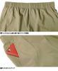 One Colors LOGOS PARK Men's Cropped Pants, Stretch, Water-Repellent, 3/4 Length, Logo Embroidered, Cargo Pants, Size 5L, Khaki (46)