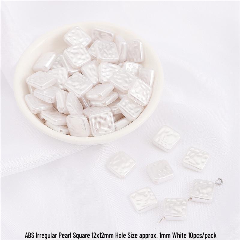 High-Gloss Irregular Imitation Pearl DIY Jewelry Kit - Bracelet, Pendant, Headdress Charms