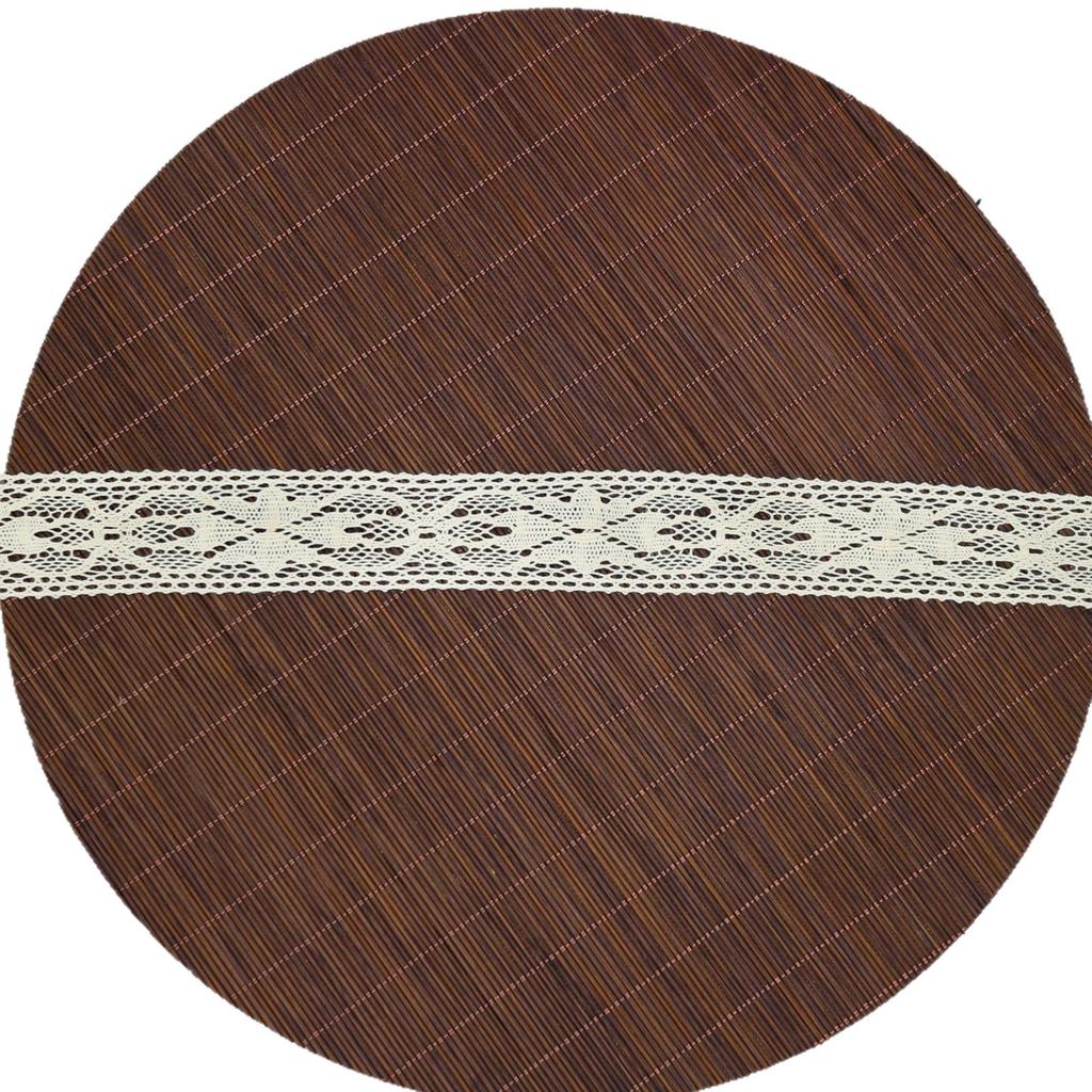 Bilateral Non-Elastic Thin Thread Cotton Thread Lace, Cotton Thread Handmade Lace Accessories Diy Clothing Fabric Window Decoration