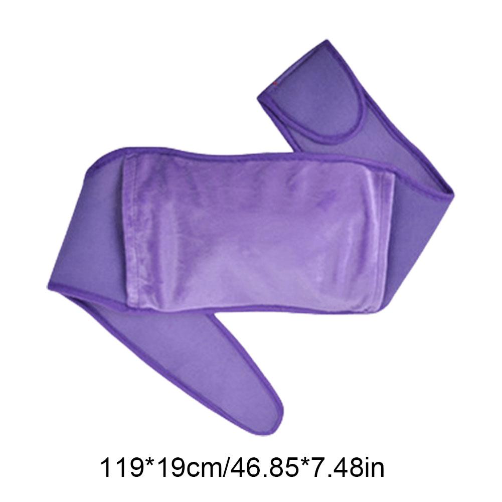 3-10PCS Lumbar Support Belt Cozy Waist Cover Belt Warmer Adjustable Hot Water Bottle Plush Belt for Pain Relief Cramps