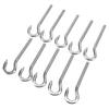 10pcs Screw Hook Stainless Steel High Hardness Cup Hanger for Chemical Industry Mechanical EquipmentM5
