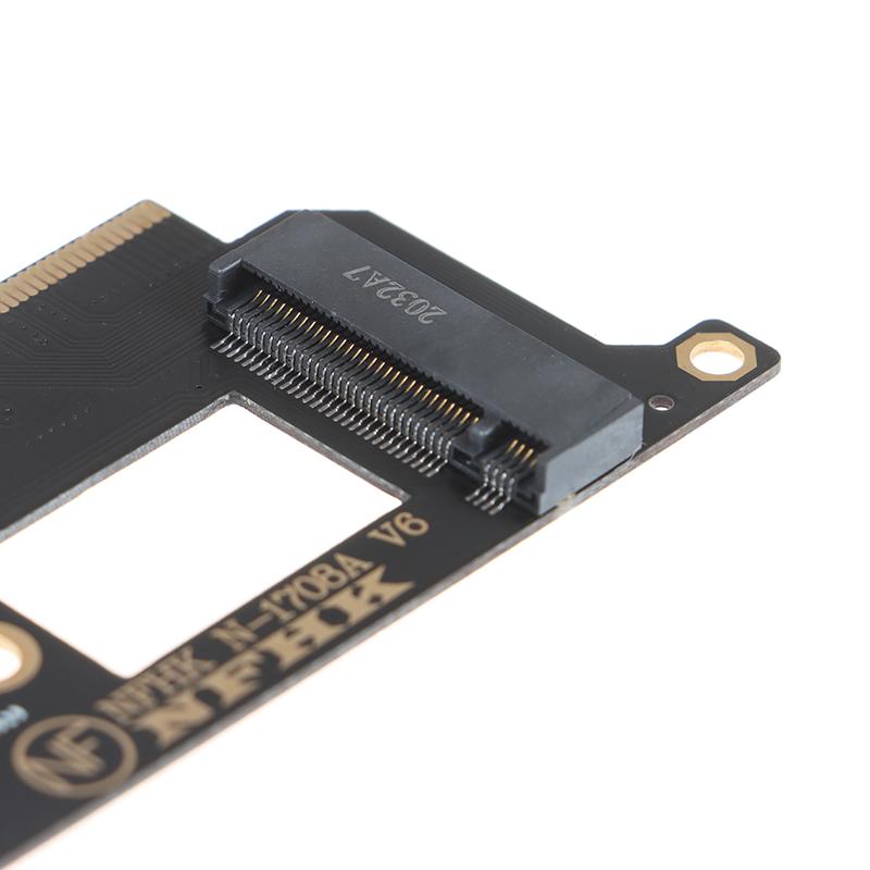 Nvme M.2 Ngff Ssd For 13" 2016-2017 Macbook Pro A1708 Upgrade Adapter Card