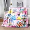 Adorable Princess Cartoon Blanket, Super Soft and Cute, Perfect for Travel, Bedding, Sofa Blankets, or Birthday Gifts.