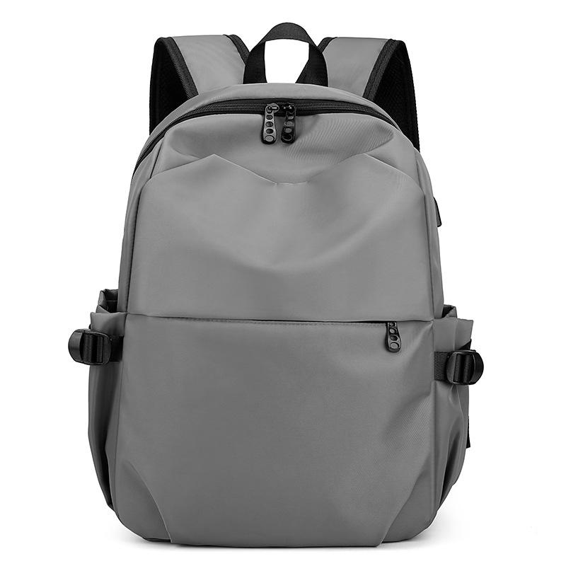 

Cross-border USB Laptop Backpack with Simple, Trendy Design - Large Capacity Travel and School Bag. Small