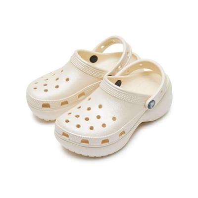 Classic Platform Shimmer Clogs 208590 108