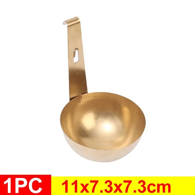 

1/5 шт. Яйцеварка з нержавіючої сталі, антипригарна миска для яєць, форма для кип ятіння та нагрівання з гачком, кухонне приладдя для приготування їжі на пару