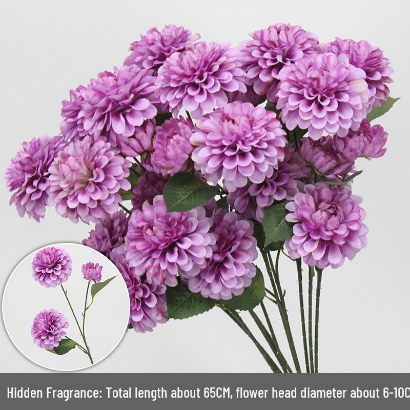 10-Piece Purple Series Artificial Floral Set: Ground Row, Aisle, and Burgundy Wedding Decoration Flowers