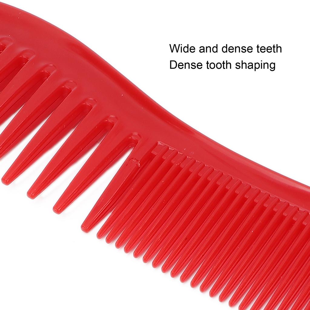 Detangling Hair Comb Portable Home Salon Fine Wide Tooth Styling Comb Hairdressing Tool