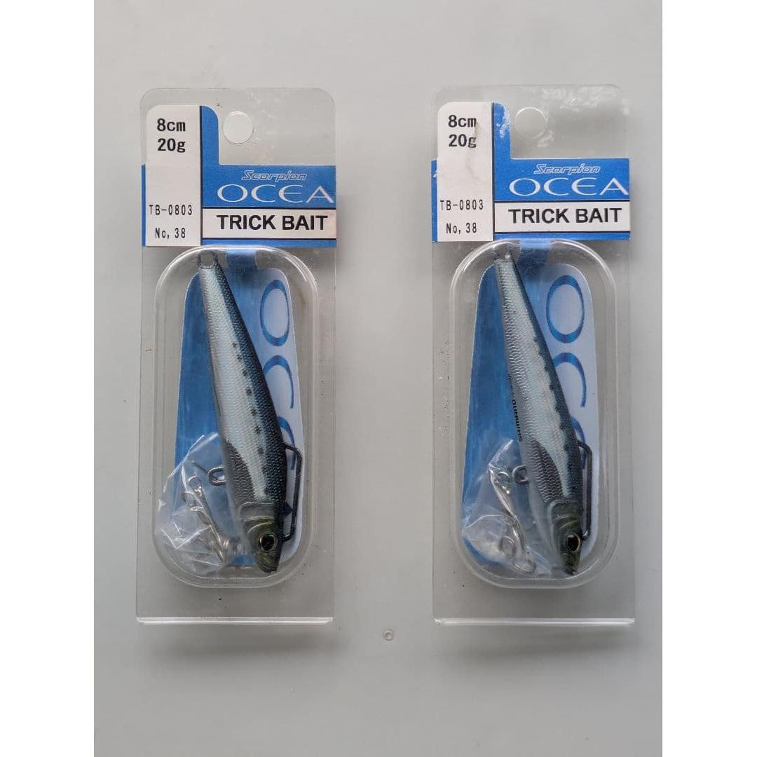 Used Shimano Ossia Trick Bait 20g 8cm 2 pieces Out of print Rare