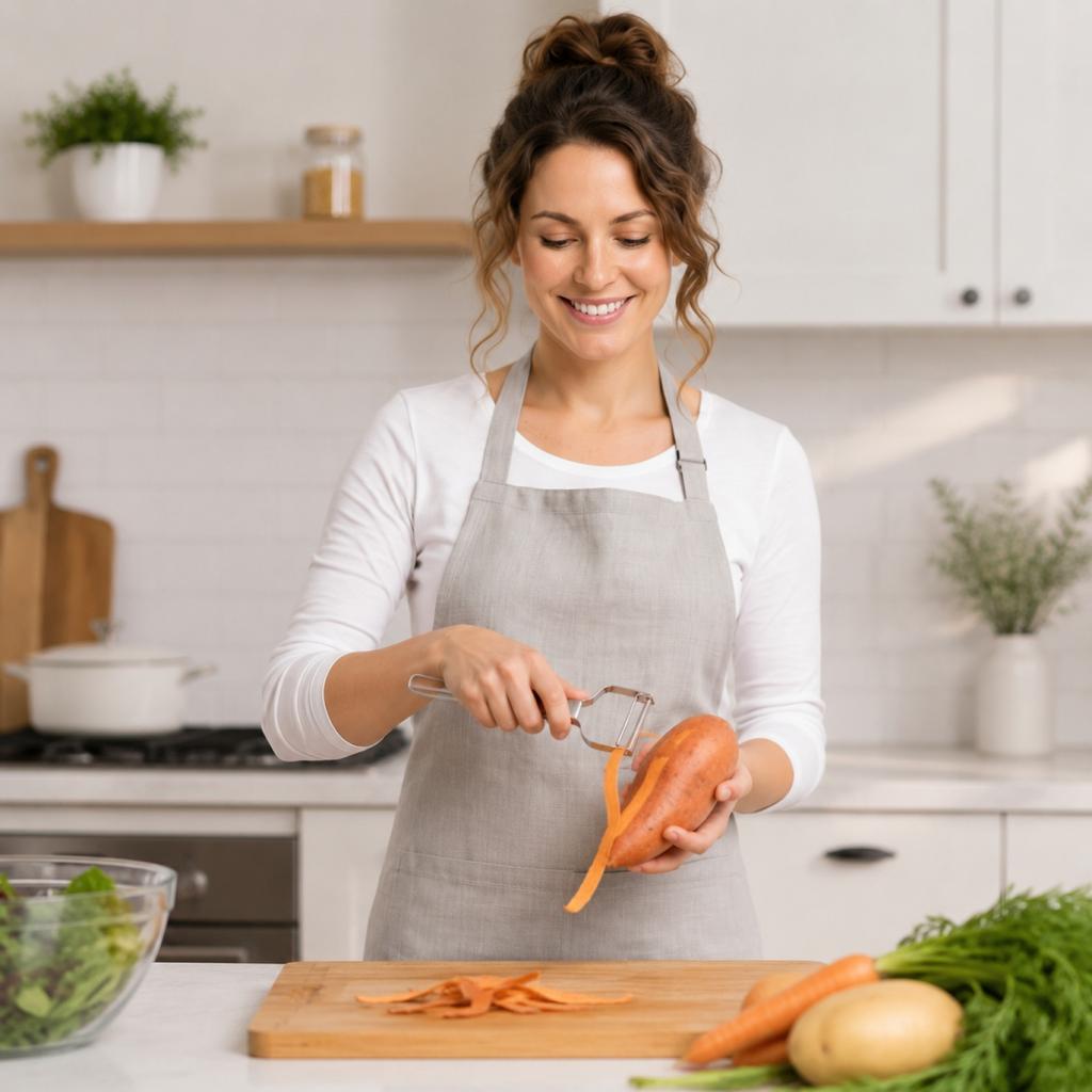 Stainless Steel Y Shaped Vegetable Peeler Kitchen Fruit Peeler Potato Peeler Efficient Peeling Tool Durable Handle for Home Cooking