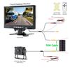 KTYDKP Car Rear View Camera For Truck Parking HD Monitor Trailer 9-36V LED Waterproof Camera with 7" Screen Easy Installation