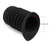 Rubber Eyepiece Cover for 36mm-43.5mm Ocular Lens Extender Eye Relief Distance Optics Cover Oblique Eyepiece Hood Eyecup