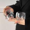 Premium Thick Glass Thumb Ring Tea Tasting Cup