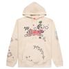 Mens Loose Fit Hooded Sweatshirt Japanese Style Animal Print Vintage Wash Streetwear Top