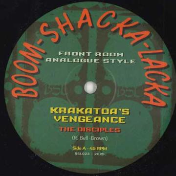 10inch Record DISCIPLES - Krakatoa's Vengeance; Dub Version / BLS0232025 Boom Shacka Lac 2025 UK Reggae, Ska & Dub
