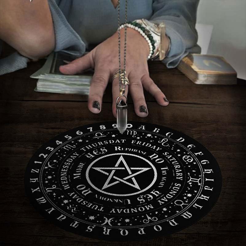Pendel Wahrsagebrett Metaphysisches Nachrichtenbrett Hexenhandwerk Wicca Zubehör