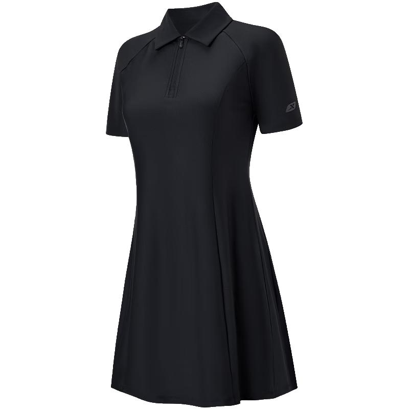 XTEP Women s Sporty Quick-Dry Polo Dress L
