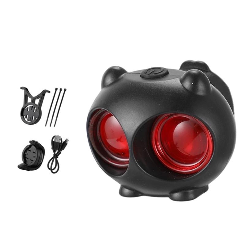 Bicycles Tail Light Auto Flashes Safety Taillight Intelligent Brake Sensing Bike Rear Light Cycling Accessories