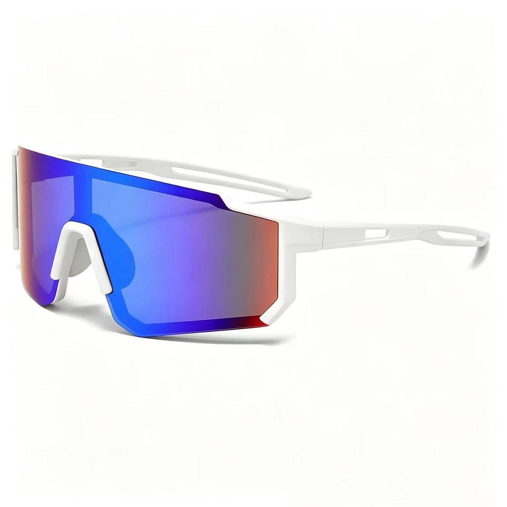 Unisex Fashion Outdoor Cycling Glasses with Large Integrated Lens
