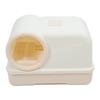 Cat Litter Box Spill Proof Odor Resistant Corridor Design Enclosed Kitty Litter Box Cat Toilet for