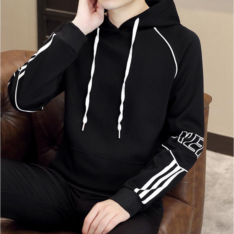 Autumn Men's Loose Sweater Plus Size 8XL Sweater Cotton Hooded Casual Men's Long Sleeve Sweater