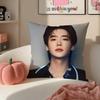 Hübscher Schauspieler LLee Jong Suk Kissenbezug Kissenhülle Kurzer Plüsch Verdeckter Reißverschluss Raum Sofa Kissenbezug