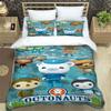 3D Octonauts Bedding Sets, Duvet Covers and Pillowcases, Bedroom Decor, Children's Gifts, Adult Single/double Beds.