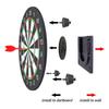 Wall Mounted Dartboard Holder Dartboards Mounting Bracket Dart Board Suspensions Stand Set Darts Accessories Holder