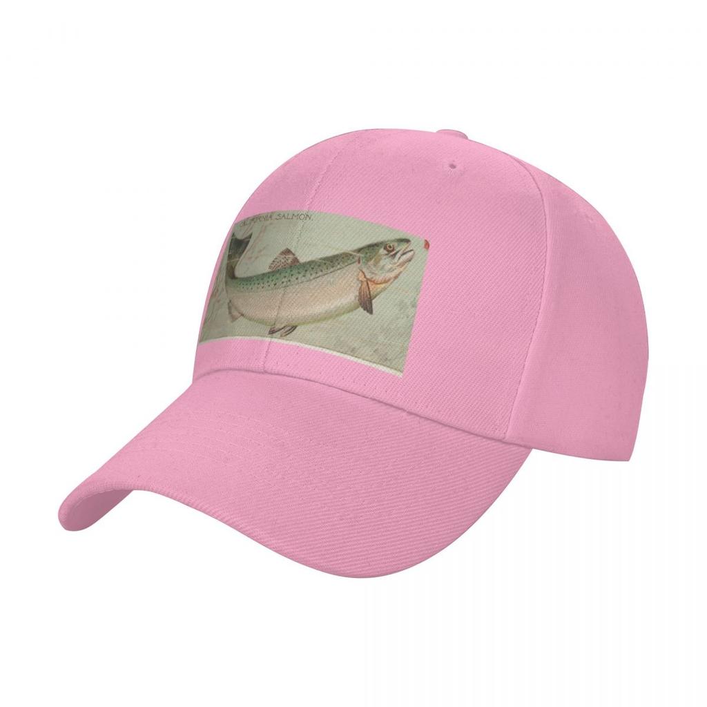 Fishing the Times Lachs Baseballkappe Anime Sonnenschirm Herren Hüte Damen