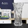 Extra Large Transparent Glass Vase, 50cm Height, Wide Diameter for Flower Arrangements, Living Room Decor, Hydroponic Lucky Bamboo