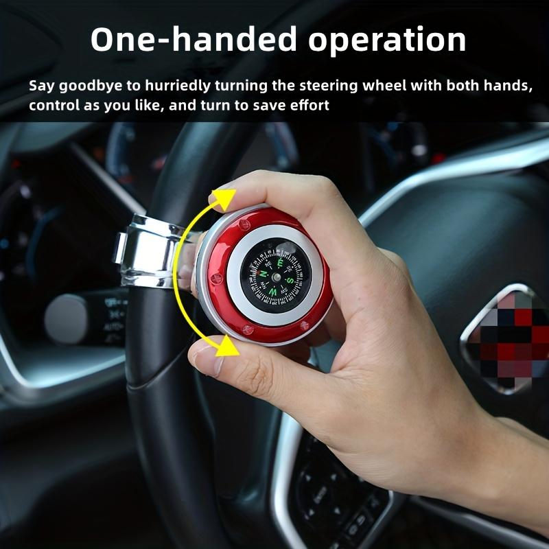 Automotive Steering Wheel Booster With Compass Automotive Steering Wheel Labor-saving Ball Metal Bearing Truck Compass Steering Gear