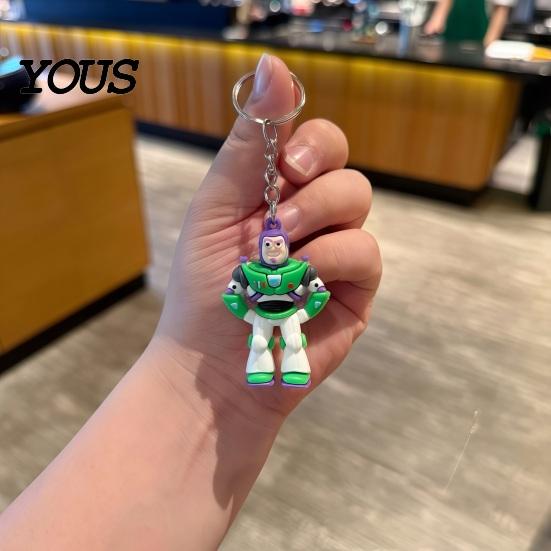 Keychain Toy 1/5Pcs Pendant, Cartoon Anime Figure Charm Key Holder, Kids Accessory Party Favor Pendant for Children Friends Backpack Decoration