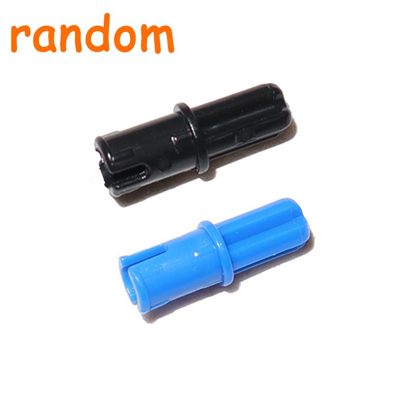 Non-Toxic Connector Bolt Pin With Friction Peg Cross Axle Building Block Bricks Technical Accessories Moc Parts Assemble Particles Toy