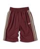 TRAVEL Jersey Track Bermuda Shorts Burgundy